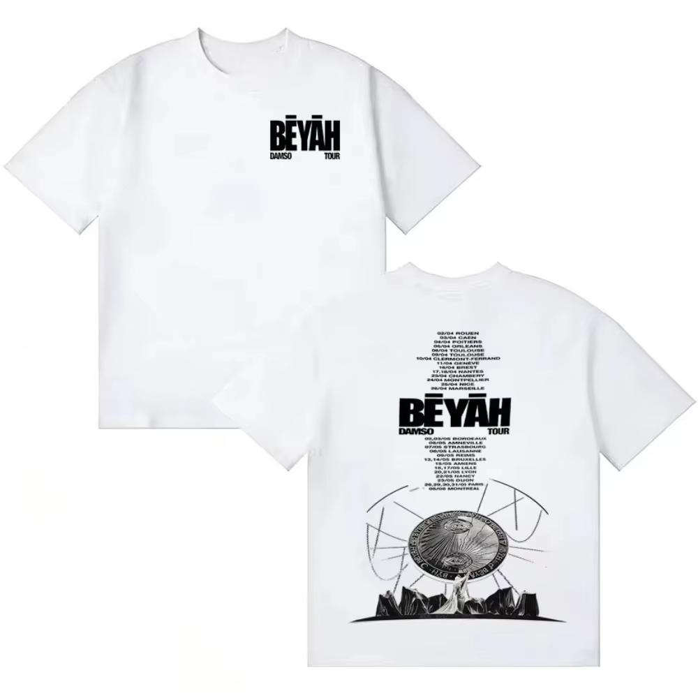 Summer 2026 Bestselling Belgian Rap Artist Damso Theme Outdoor Leisure Trendy Fashion Unisexs ShortSleeved TShirt Y2K