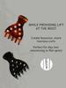 8Pcs Fashion Multicolor Fluffy Root Lifting Hair Clips,No Crease  Volume Curly Root Hairpin Lifting Clip for Natural Volume Curl