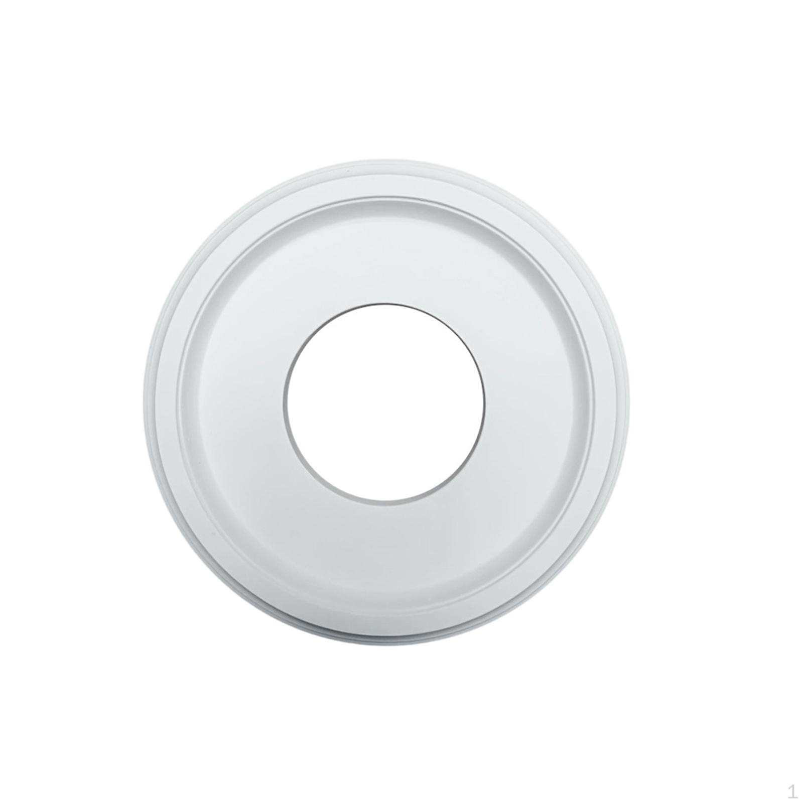 

Потолочная розетка Основание люстры Вентилятор Элегантная накладка для осветительного прибора для гостиной White