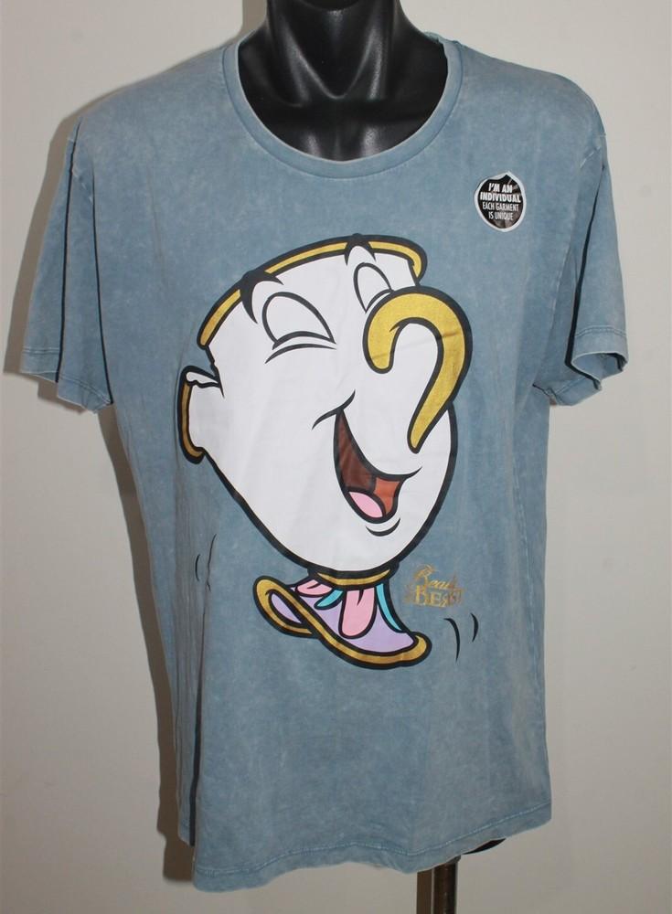 Beauty amp The Beast Chip Character TShirt Tee Top Size 3XL Disney BNWOT Unisex Unisex T-Shirt S