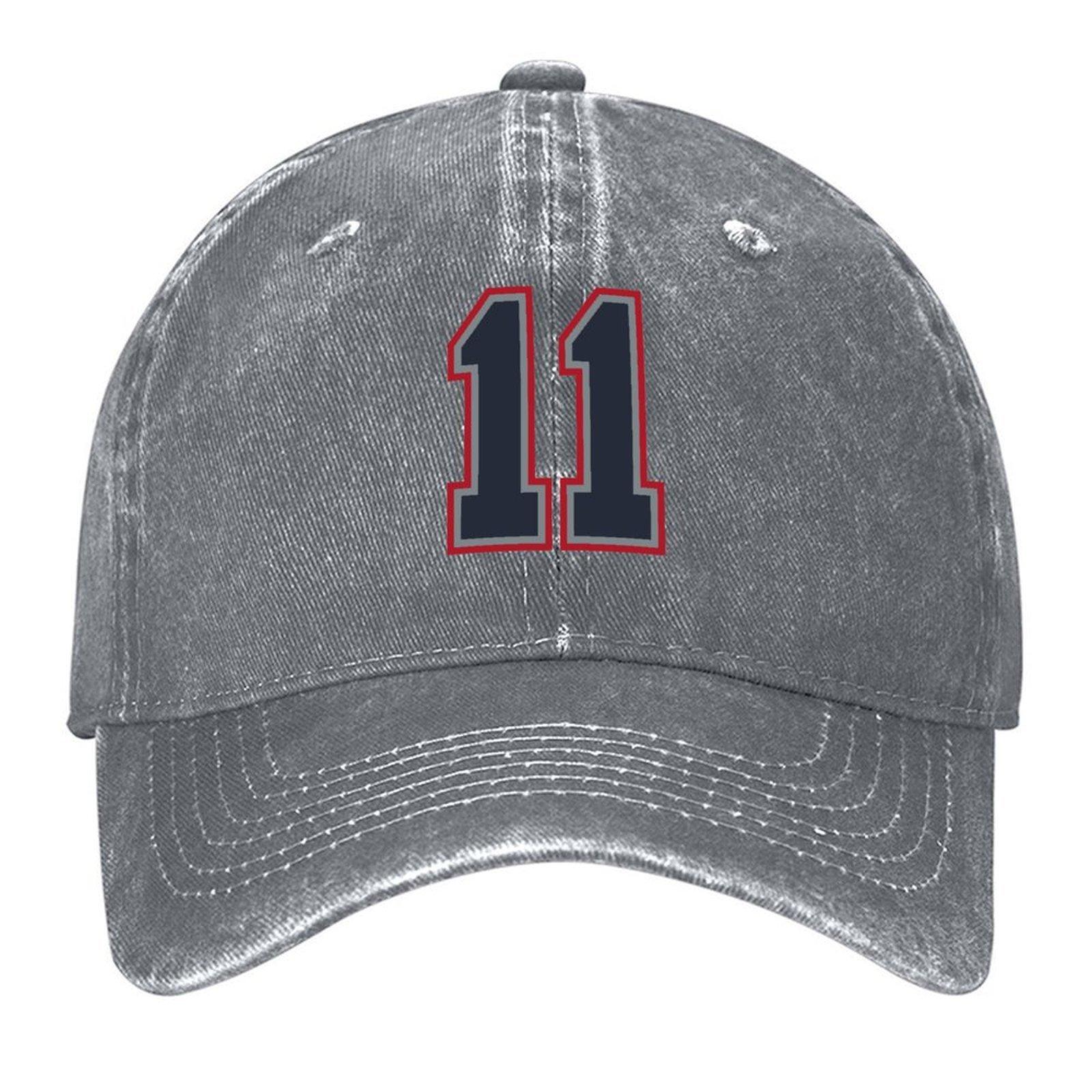 11 Navy Grey Red Sports Number Eleven Baseball Cap Rugby fun hats Trucker Cap Hat Luxury Brand For Men Womens