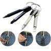 Ensemble de tournevis à fente portables Porte-clés Mini de poche Tournevis cruciforme Outil de réparation Gadget