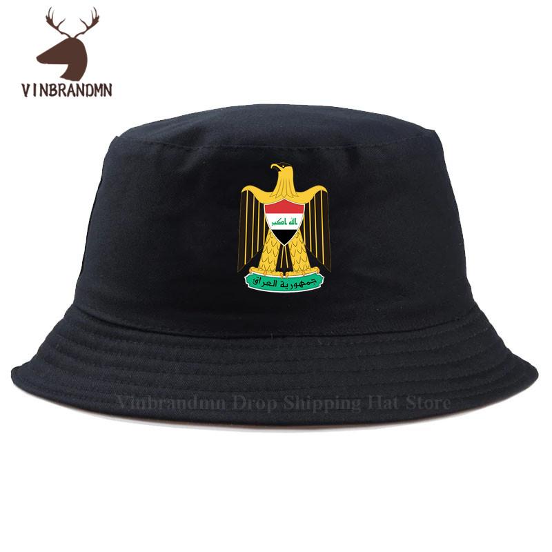 

Republic of Iraq Iraqi Fishing hat fashion 2024 Baseball cap nation team 100 cotton Outdoor bucket hats country IRQ 20 sun hats Kids