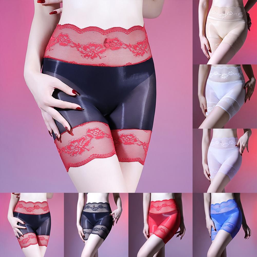 Nylon nahtlose Strümpfe mit offenem Schritt Unisex Bequeme Passform Stil