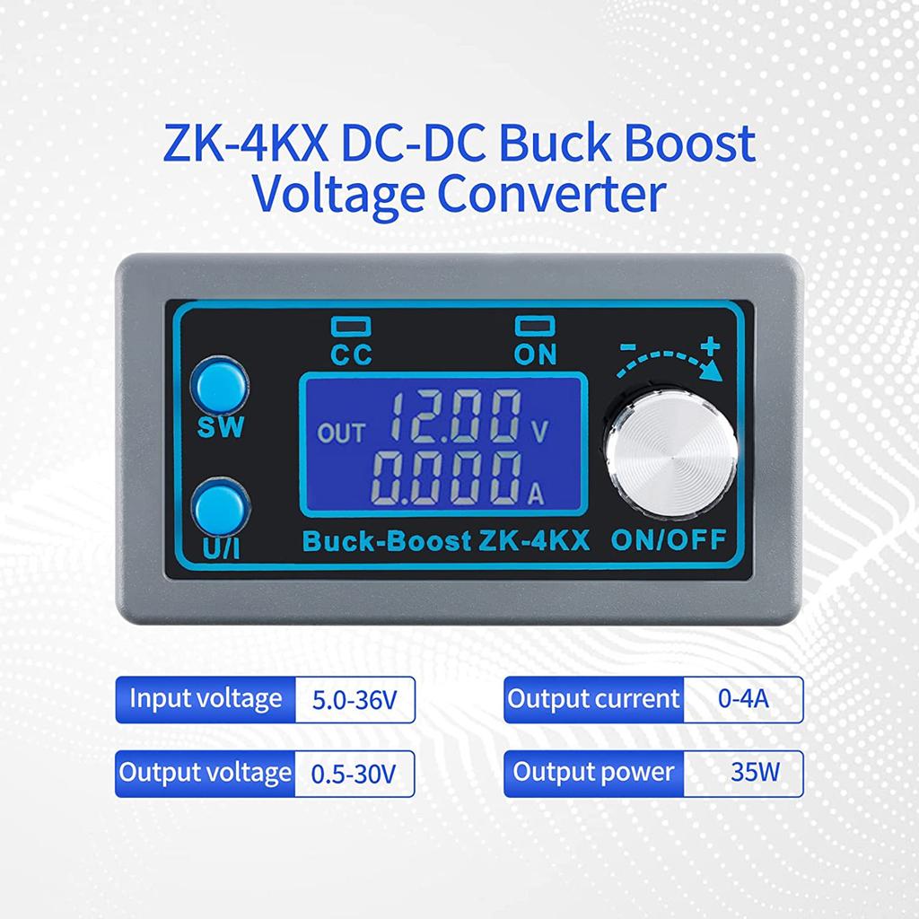 CC-CV 0,5-30V 4A 5V 6V 12V 24V Strommodul Variable Spannungsregler Einstellbare geregelte Stromversorgung für das Labor