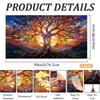 PVC Stove Sticker Wall Decorations Tree 762x406mm