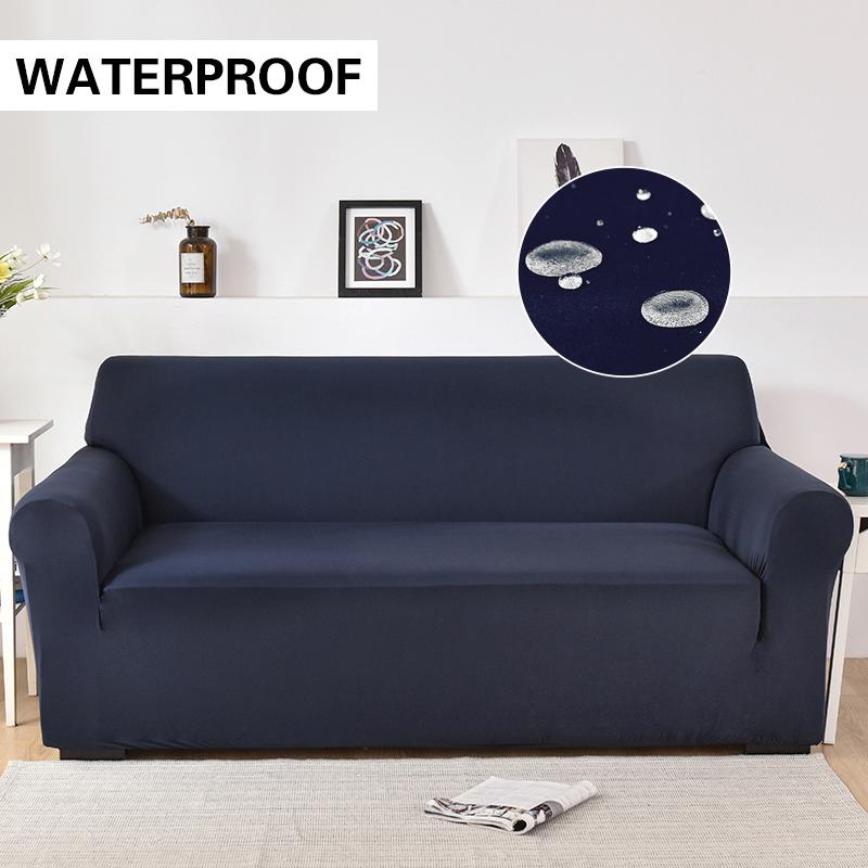 Waterproof Sofa Slipcover Anti Slip Stretch Sofa Covers For Living Room Furniture Protector Couch Cover Pets Dogs Friendly 1Pc