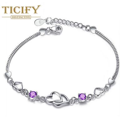 Senior Sense of Heart Printed Bracelet Fashion Bracelet