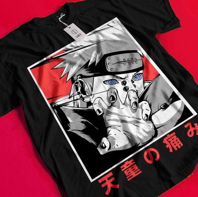 T-shirt Dolore T-shirt Itachi Maglietta Kisame Madara Kakashi Naruto Anime Akatsuki Maglietta BB1304