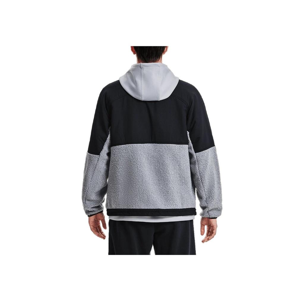 Under Armour Mission Swacket UA Boucle Casual Simple Soft Comfortable Warm Jacket Men Jacket Steel 1366091-035