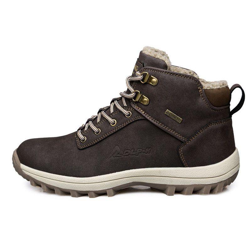 Men's Waterproof Winter Hiking Boots Durable Stylish Outdoor Shoes