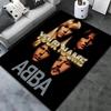 Abba Custom Name Carpet Rug For Living Room Bedroom Home Sofa Decoration Kids Play Nonslip Floor Mat