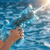 Electric Water Gun Automatic Rechargeable Water Blaster with High Capacity Tank for Outdoor Activities and Summer Games