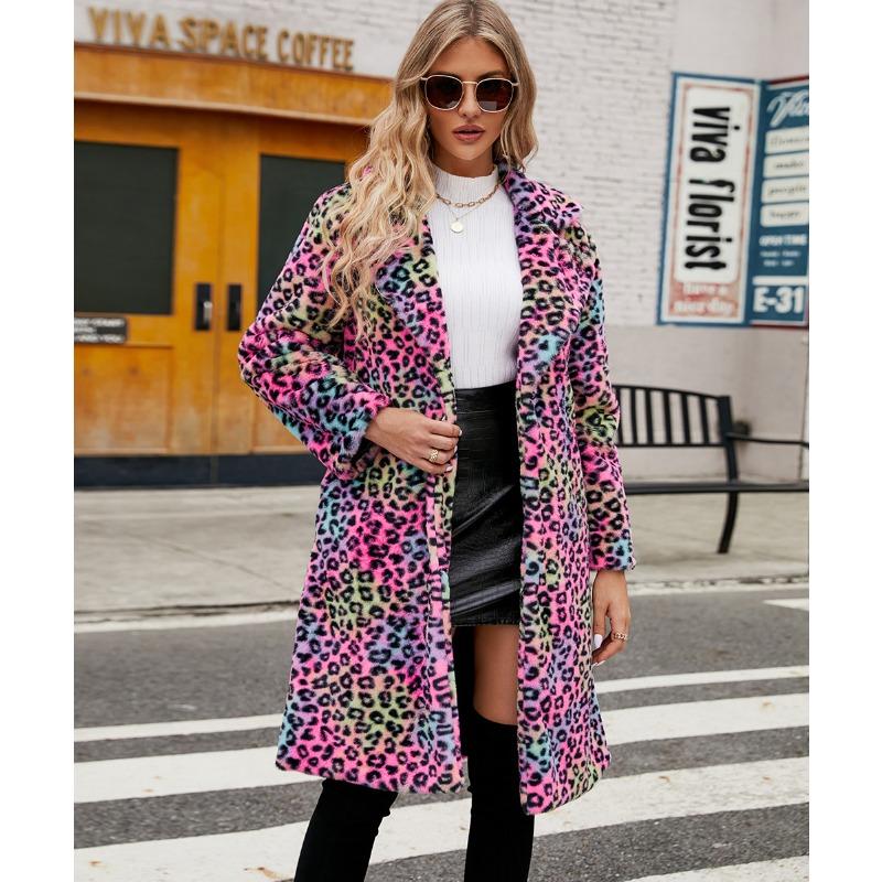 Fashion Casual Square Collar Long Coat Autumn and Winter