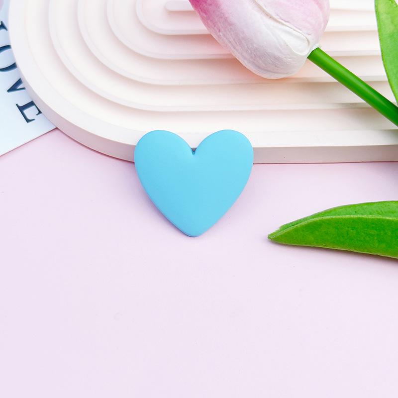 Peach Heart Resin Accessories: DIY Phone Case, Water Cup Patch, Car Storage, Shoe & Clothing Headdress