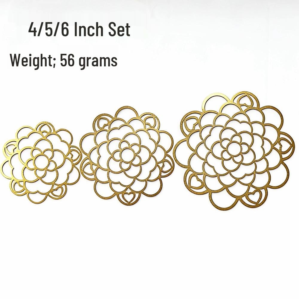 Foldable Metal Laser-Cut Floral Arrangement Grid – Trending Flower Arranging Aid
