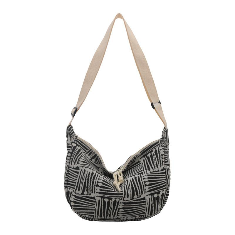 Trendy 2024 Vintage Aesthetic Single Shoulder Dumpling Bag For Everyday Use