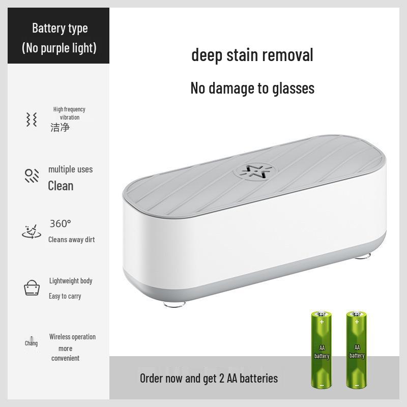 

Компактная ультразвуковая мойка с УФ-стерилизацией для очков и ювелирных изделий