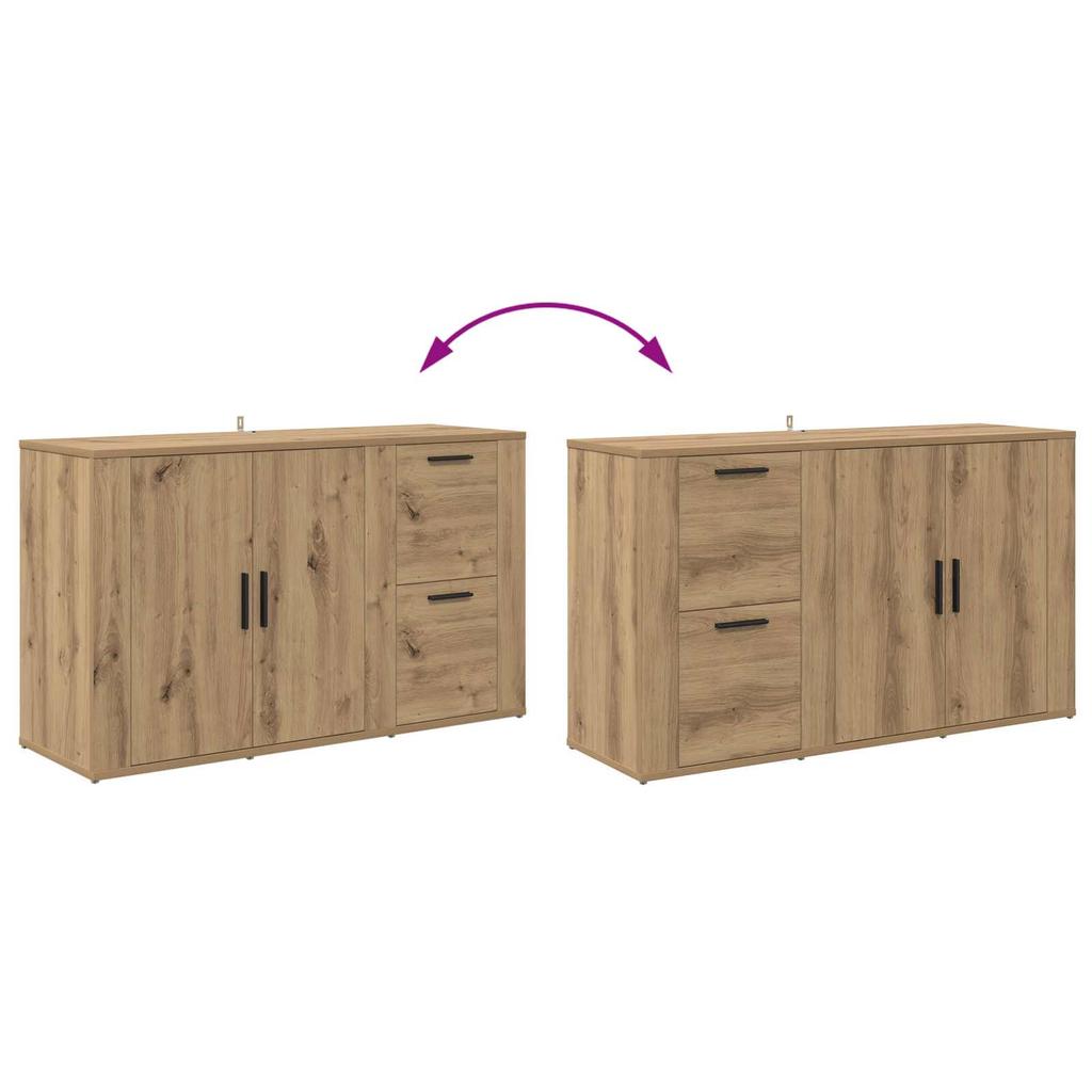 Sideboard Artisan Oak 100 x 33 x 59.5 cm Particleboard