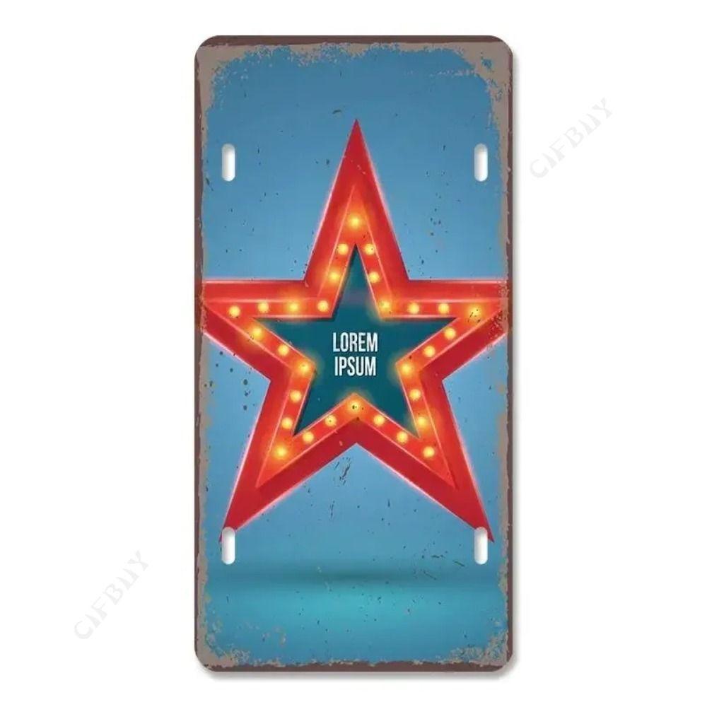 Vintage Car Retro Metal Tin Signs