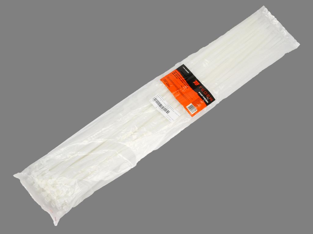 Cable Ties, Cable Tie, Clamping Ties, Zip Ties, Zip Ties, 9.0 X 900Mm 100 Pcs In A Bag Transparent UV Resistant, Teger