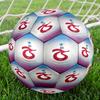 Turkish Football Club Emblem Size 5 Soccer Ball,Indoor/Outdoor Suitable for Training Matches Tournaments Practice Games Perfect Gift for Fan