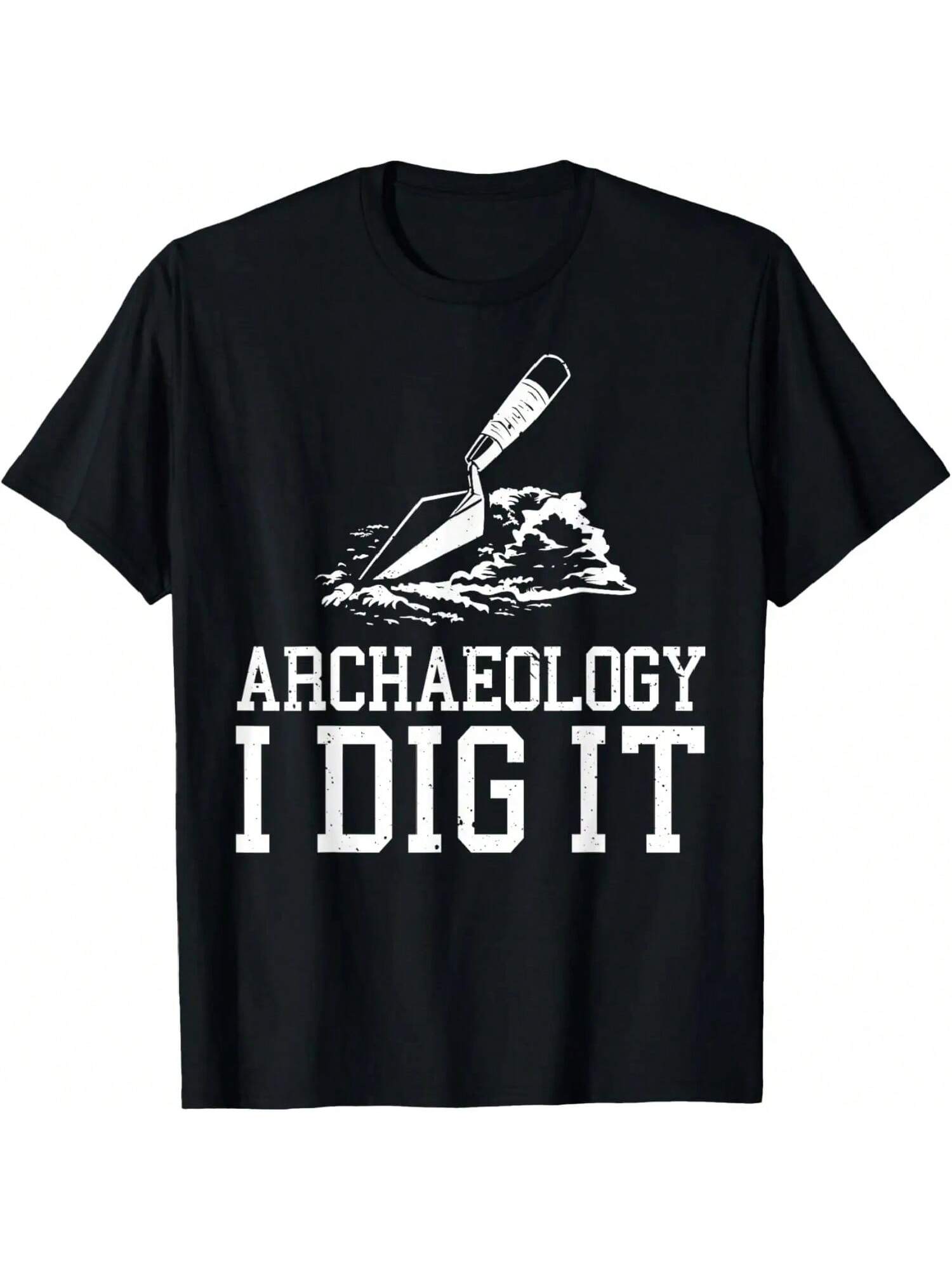 Funny Archeologist Design Men unisex Kids Archeology Lovers T-Shirt S разноцветный