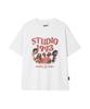 1993STUDIO Wave Studio Graphic T-Shirt_White