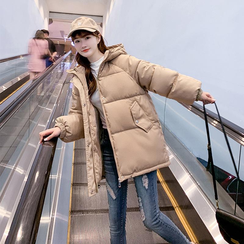 Padded Clothes Women's Short New Padded Jacket Korean Version Loose Padded Clothes Bread Clothes Winter Coat