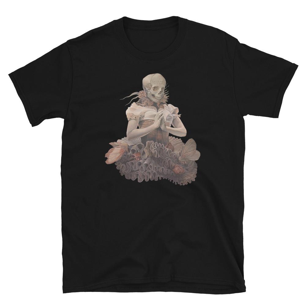 Deaths Dance Classic Art Meets Occult Printed TShirt Unisex T-Shirt S
