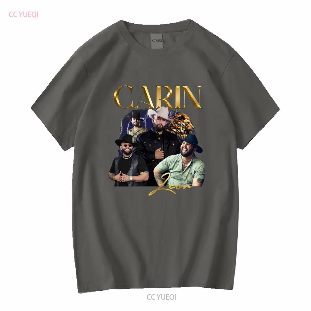 Carin Leon T Shirt 2024 Tour Merch Boca Chueca Concert Fans Long or Short Sleeves Vintage Washed Homme Comfortable Soft