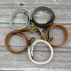 Leather Curtain Tiebacks Leather Curtain Buckle Creativity Curtain Holdbacks European Classic Retro Nail-Free Curtain