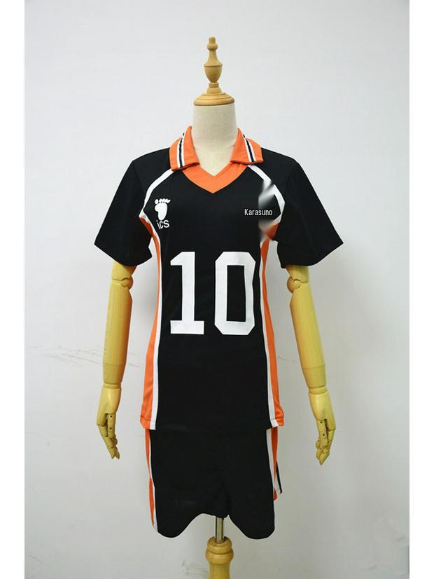 Haikyuu!! Cosplayový dres volejbalového týmu střední školy Karasuno