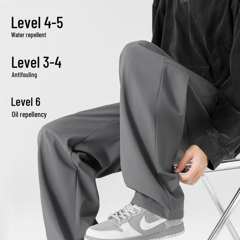 Baleno Men's Winter Waterproof Fleece-Lined Straight-Leg Pants