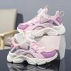 Zimowe Sneakersy Dziecięce Bawełniane Buty Sneakersy PU Wodoodporne Krótki Polar Ciepłe Ultralekkie Chłopięce Śniegowce