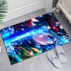 1pc Demon Slayer5 Design Area Rug - Non-Slip, Soft & Cozy Floor Mat for Living Room, Bedroom, Office - Indoor/Outdoor Decorative Carpet