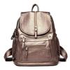 Damen Leder Rucksäcke Vintage Damen Umhängetasche Reise Damen Schultaschen Für Mädchen