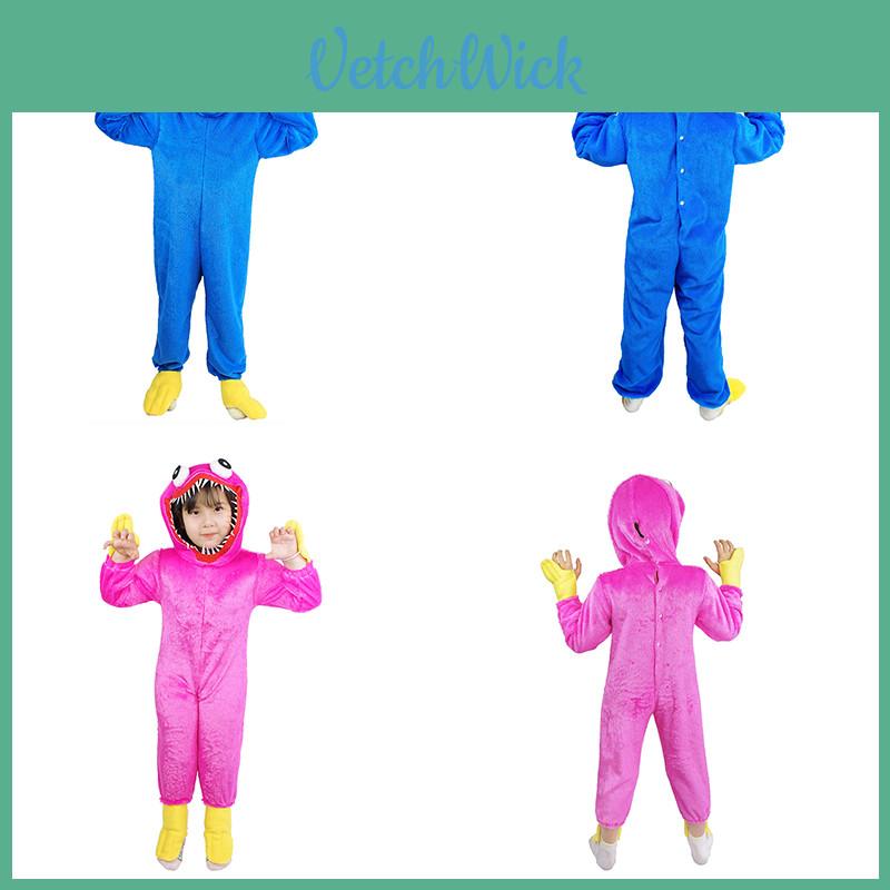 Body Pigiami Super Morbidi e Comodi Poppy Playtime Huggy Wuggy Per Bambini Ottimi Per Qualsiasi Occasione!