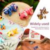 24Pcs Plastic 3D Printed Axolotl Figure Flexible Joint Mini Sensory Axolotl Toy Add Fun 3D Printed Animal Toy for Children