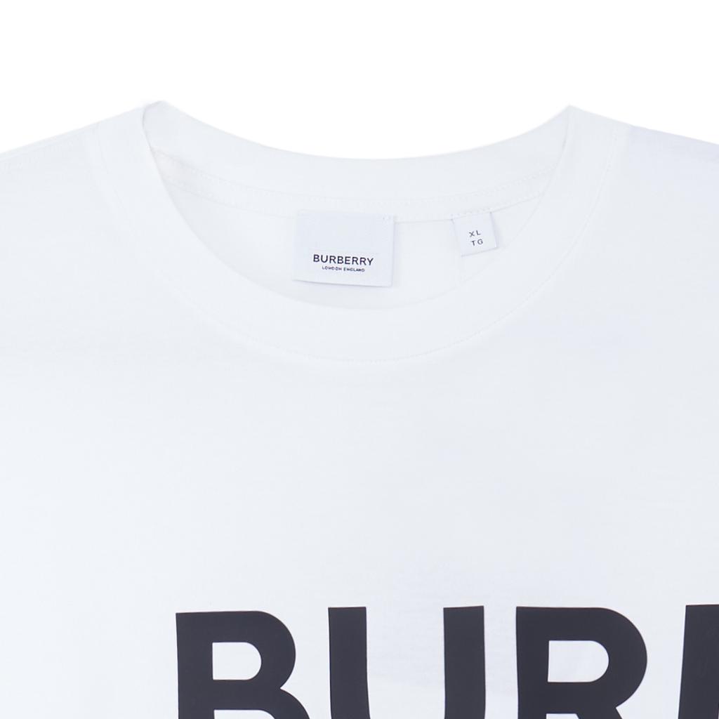 Burberry Men Horseferry-Print T-shirt White/Black 80406911
