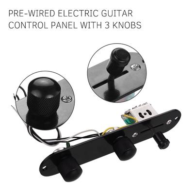 Tele Guitar Telecaster Pannello di controllo e sostituzione manopole per