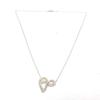 TIFFANY&Co. Initial V Paloma Picasso Accessory Pendant Top Necklace SV925 Silver