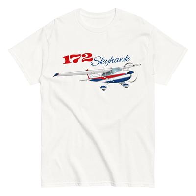 172 Skyhawk (AIR35JJ172F-NM1) Flygplan T-shirt - Personliggjord med ditt N#