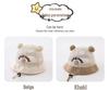 Breathable Mesh Little Bear Summer Hat for Kids - Sun Protection Bucket Hat for Boys & Girls