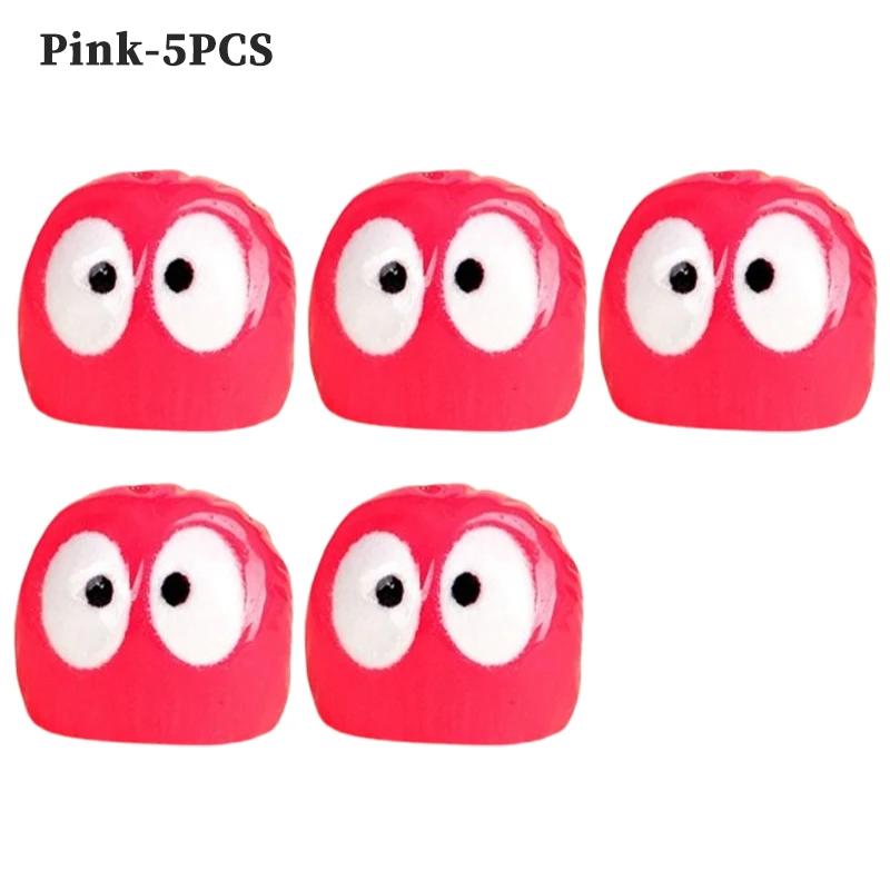 1-50 STÜCKE Cartoon Leuchtende Mikro-Landschaft Kleine Ornamente Bunte Schlackenstein Glühwürmchen Kleine Ornamente DIY Dekorationen