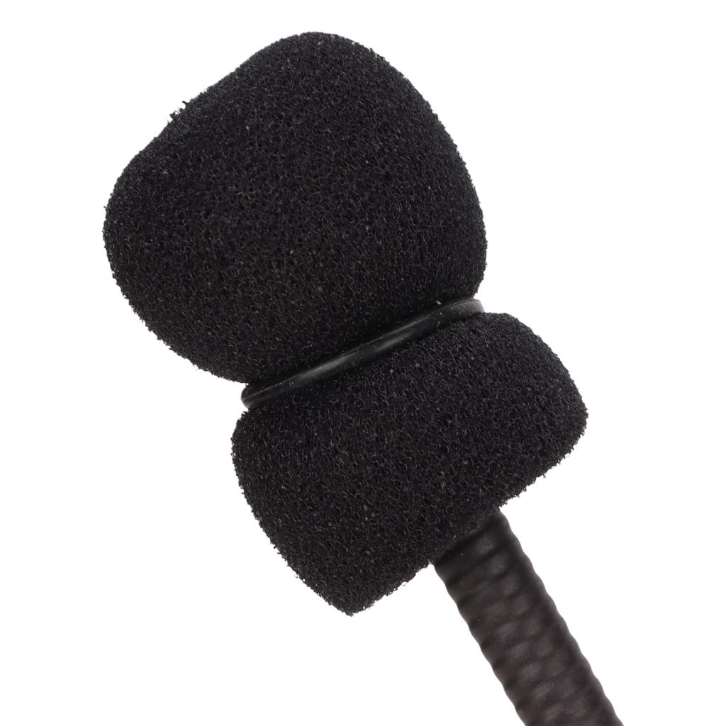 Noise Reduction Ear Muffs 7.1mm Plug Hunting Headset with Detachable Mic for UV9R UV9R PLUS UVXR BF9700(Black )