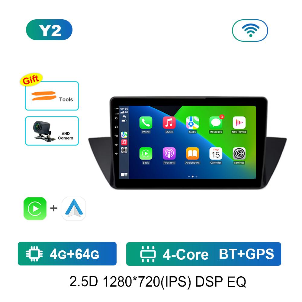 10.1'' for BMW X1 E84 2009 - 2012 Android OS Car Audio Multimedia Player WiFi IPS Screen Bluetooth 4G GPS Navigation Head Unit