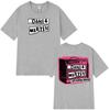 Mens Cotton Graphic Tee Dani Martin 25th Anniversary Concert Print T-Shirt Streetwear Casual Short Sleeve