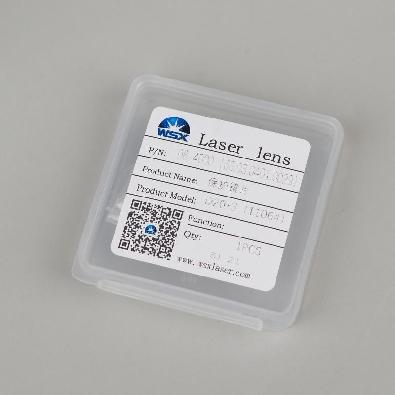 Laser Protection Lens High Transmittance Scratch Resistant OD4+ for Fiber Laser Cutting Welding Operators