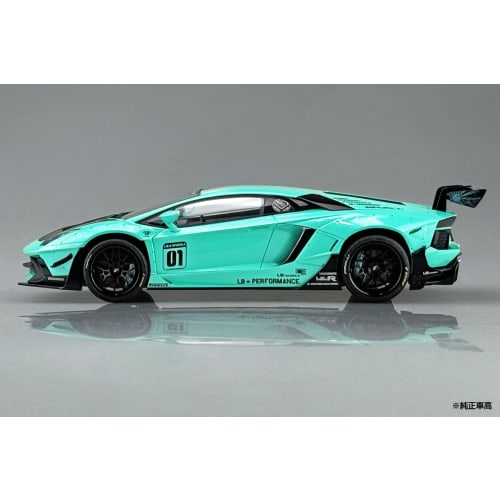 Aoshima Bunka Kyozai (AOSHIMA) 1/24 Liberty Walk Series No. 21 LB Works Lamborghini Aventador Limited Edition Ver. 2 Plastic Model